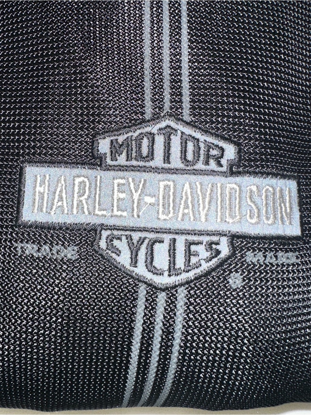 No.22 Harley-Davidson Men's Mesh Riding Jacket Black Size Large - Picture 5 of 5